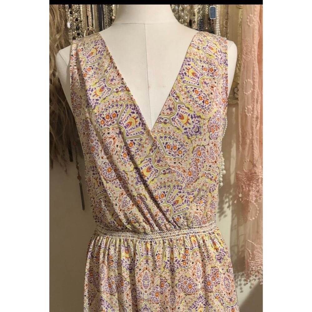 Joe Fresh Multicolor Paisley Print Dress